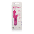 CalExotics The Original Butterfly Kiss Clitoral & G-Spot Stimulator, Pink - SE0782043