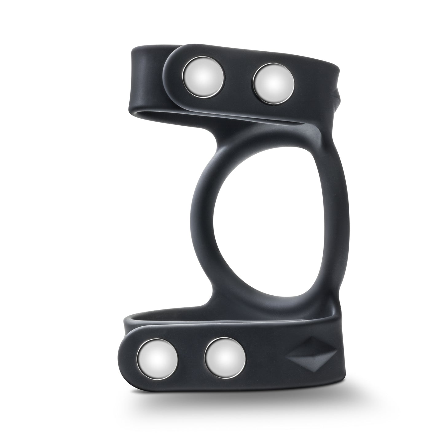 Performance - Vs8 - Silicone Double Cock & Ball Strap - Black by Blush
