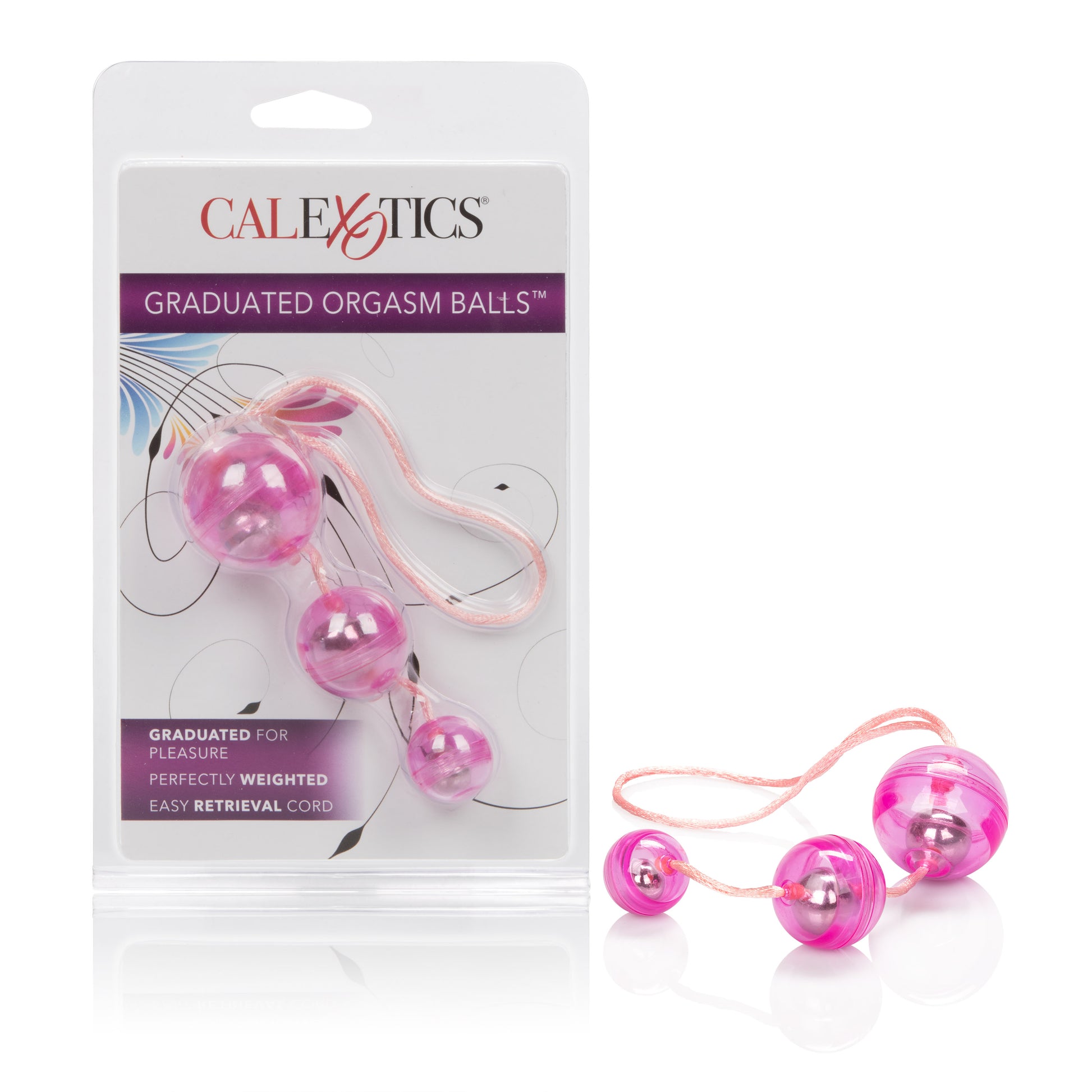 Graduated Orgasm Balls - Pink by CalExotics