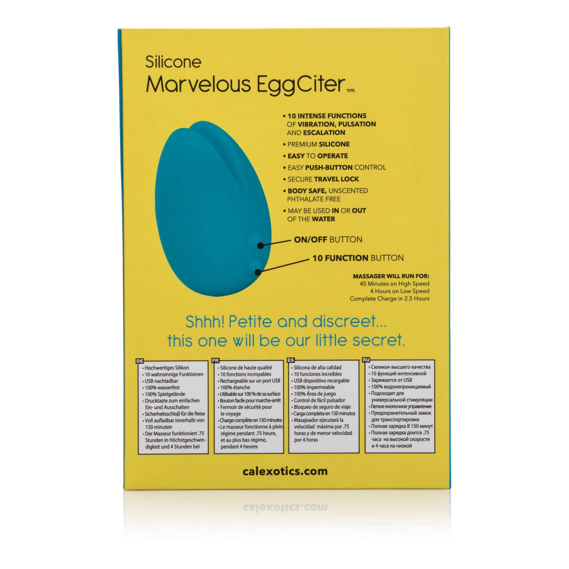 Mini Marvels Silicone - Marvelous Eggciter by CalExotics