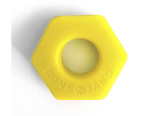 Rascal Bust a Nut Cock & Ball Ring — Yellow, 27mm ID - BY-0354