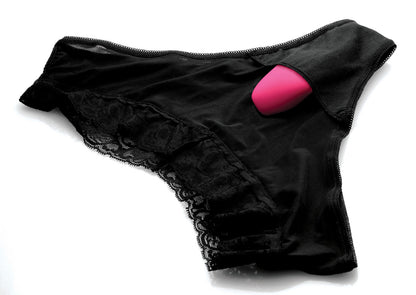 Playful Panties 10x Panty Vibe With Remote Control - Pink by XR Brands