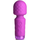 XR Brands Mini Silicone Wand — 10-Pack, Purple, 4.5" - BNG-AH205-PUR