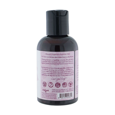 Organics Natural Gel - 4.2 Fl. Oz. (124 ml) by Sliquid