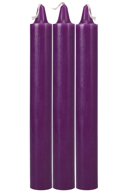 Japanese Drip Candles - 3 Pack - Purple by Doc Johnson