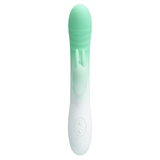 Pretty Love Cerberus Rabbit Vibrator — 30 Modes, Aqua Ombre - BI-014795-A1B