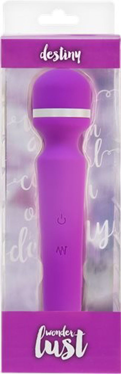 BMS Factory Wonderlust Destiny Rechargeable Wand — Purple - BMS27815
