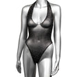 CalExotics Radiance Deep V Bodysuit, One Size — Black - SE3002053