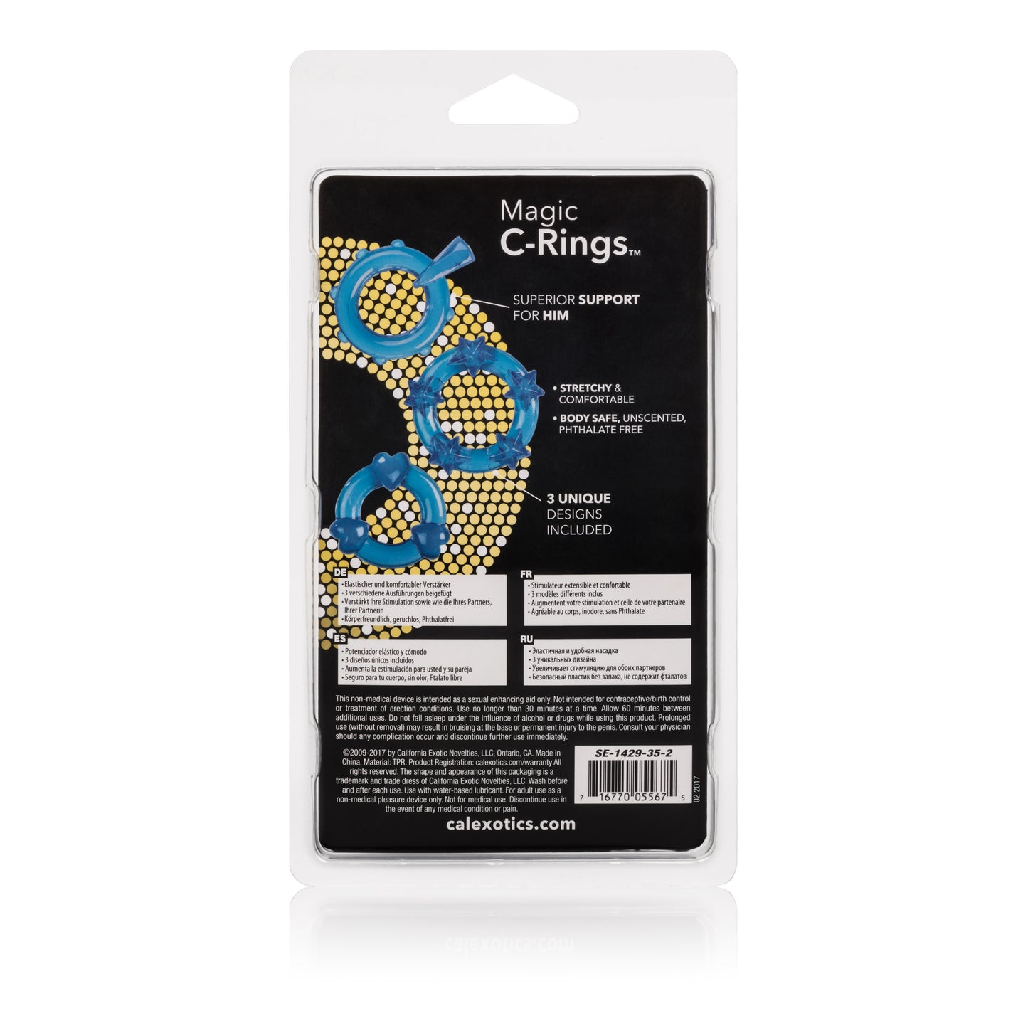 Magic C-Rings - Blue by CalExotics