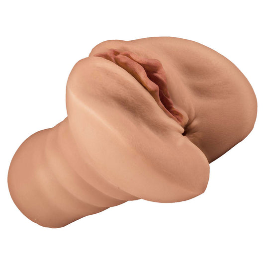 Nasstoys Always Horny Ashley Reusable Masturbator — Brown, 6 in - NW3211-2