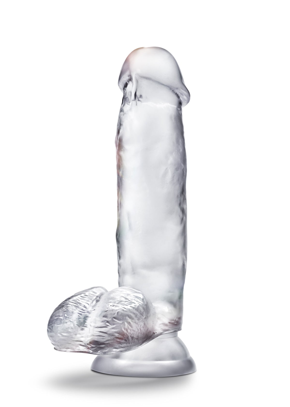 Blush B Yours Diamond Gleam Clear Dildo, 7-inch - BL-16439