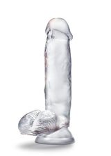 Blush B Yours Diamond Gleam Clear Dildo, 7-inch - BL-16439