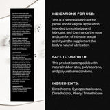 Wet Platinum Luxury Silicone Lubricant 128oz