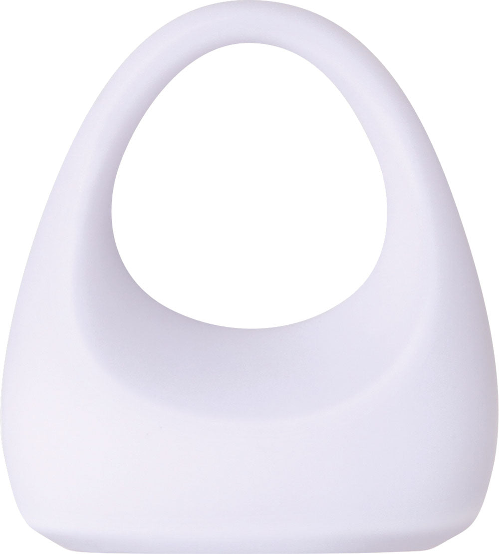 Zero Tolerance White Lightning Silicone Cockring by Evolved Novelties
