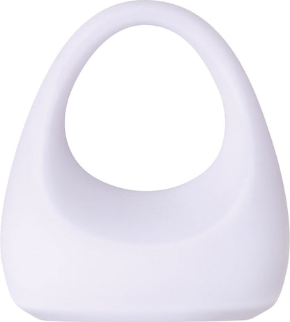 Zero Tolerance White Lightning Silicone Cockring by Evolved Novelties