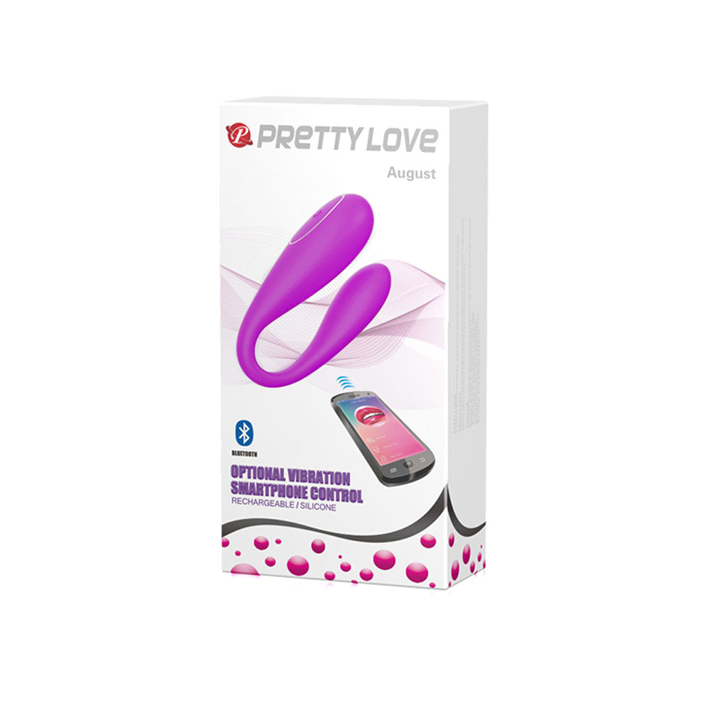 Pretty Love August Optional Vibration Smartphone Bluetooth Control by Pretty Love