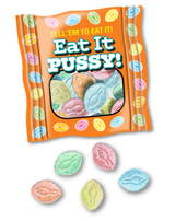 Little Genie Eat It Pussy Novelty Candy - 100 Individual 5-Piece Packs - LG-CP1268