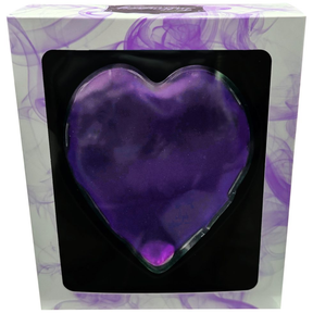 Kheper Games Intimacy Heart Massager — Purple, 4½ × 3¾ in - KG-BGR402