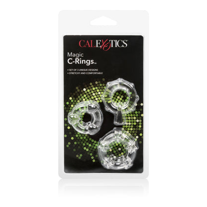 Magic C-Rings - Clear by CalExotics