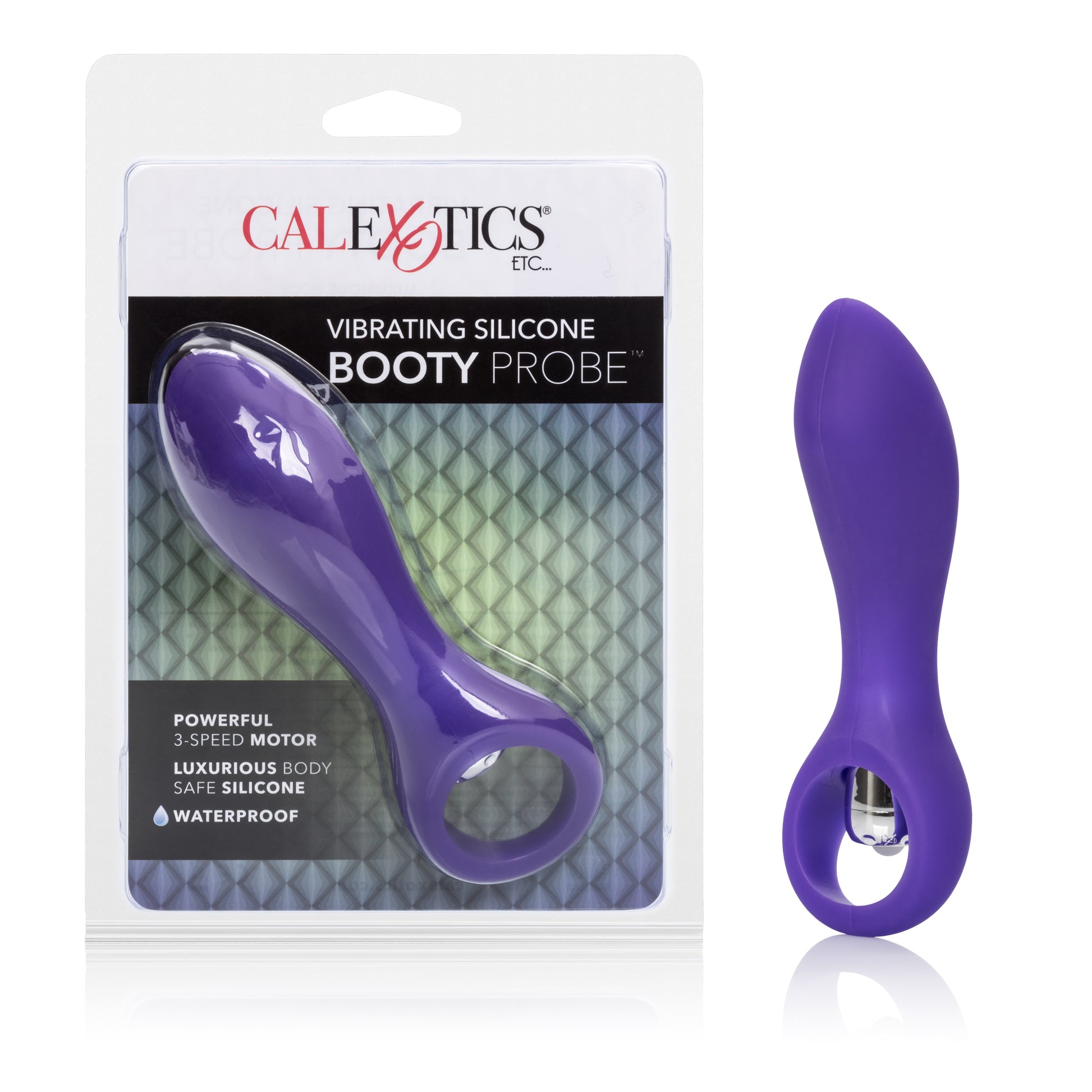 Vibrating Silicone Booty Probe by CalExotics