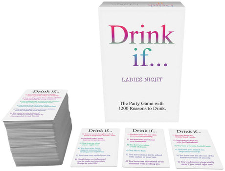 Kheper Games 'Drink If' Ladies Night Card Game - KG-BGD23