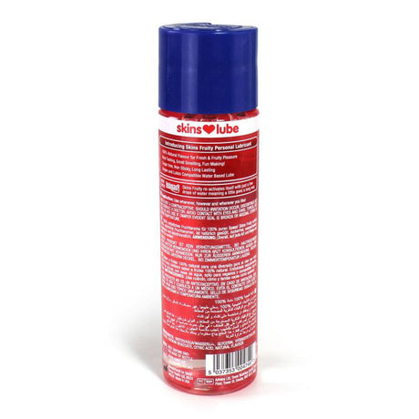 Skins Strawberry Water Based Lubricant 4.4oz