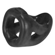 Oxballs Hunkyjunk Slingshot 3-Ring Teardrop C-Ring — Tar - OX-HUJ-105-TAR