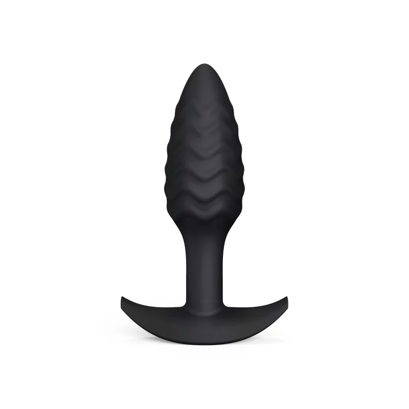 Dorcel Wavy Plug — Soft Silicone Anal Plug, 10.6 x 3 cm - DL3162