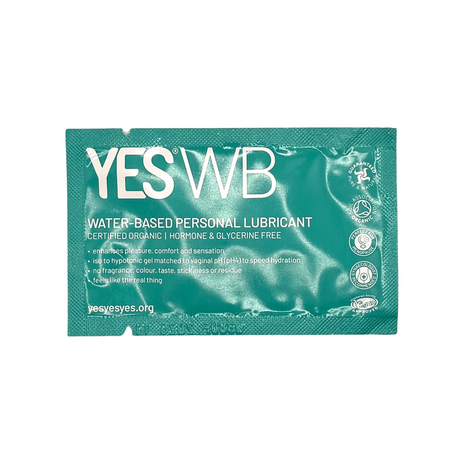 YES Lubricants YES Water-Based Personal Lubricant — 7ml Sachet - YS101