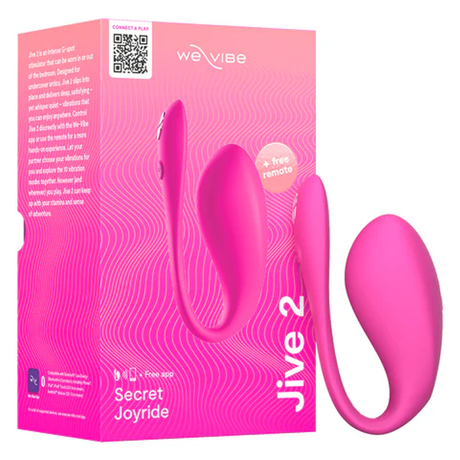We-Vibe We‑Vibe Jive 2 Insertable Vibrator — Electric Pink - WE2998