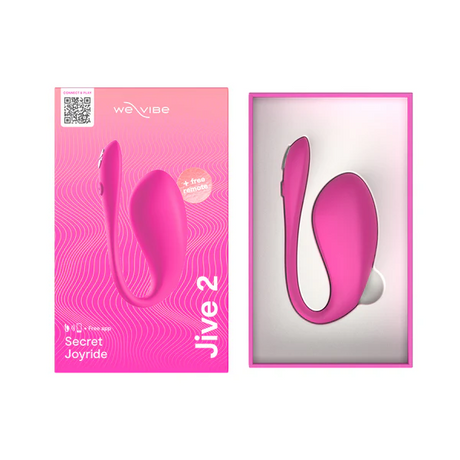 We-Vibe We‑Vibe Jive 2 Insertable Vibrator — Electric Pink - WE2998