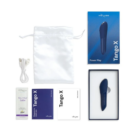 We-Vibe We‑Vibe Tango X Ball Vibrator — Midnight Blue, Rechargeable - WE3911