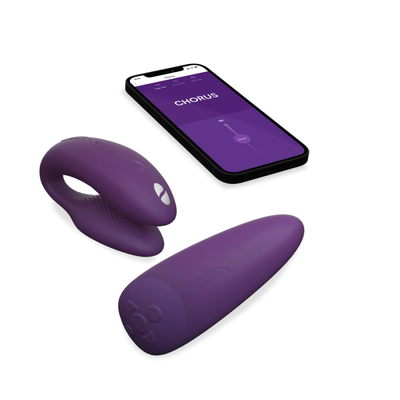We-Vibe We‑Vibe Chorus Couples Vibrator — Purple - WE4338