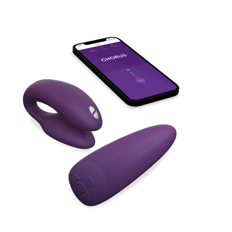 We-Vibe We‑Vibe Chorus Couples Vibrator — Purple - WE4338
