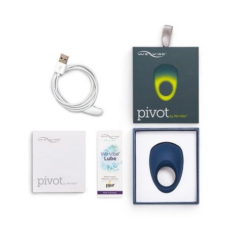 We-Vibe We‑Vibe Pivot Vibrating Ring — Blue - WE6812