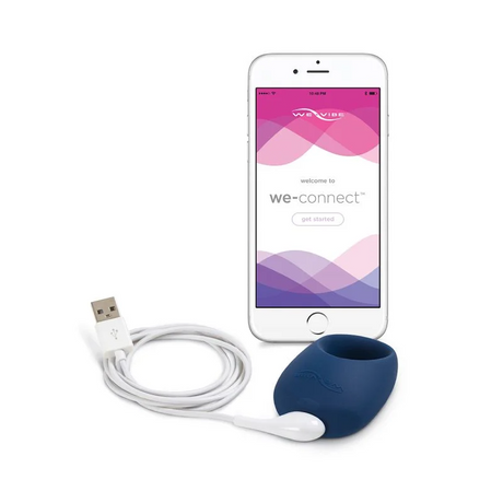 We-Vibe We‑Vibe Pivot Vibrating Ring — Blue - WE6812