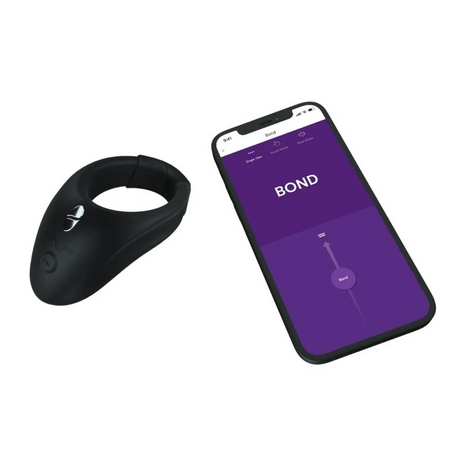 We-Vibe We‑Vibe Bond App‑Controlled Wearable Stimulation Ring, Black - WE6881