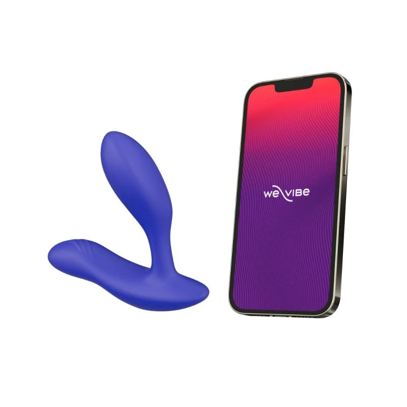 We-Vibe We‑Vibe Vector+ Anal Rabbit Vibrator — Blue - WE9219