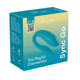 We-Vibe We‑Vibe Sync Go C‑Shape Couples Vibrator — Turquoise - WE9776
