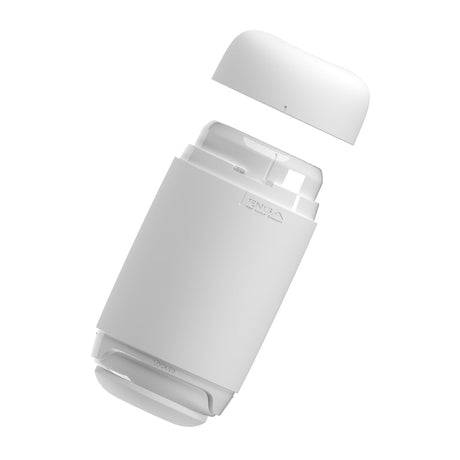 Tenga Puffy Sugar White Reusable Soft Sleeve — Approx. 5.9 in Insertion - TN749
