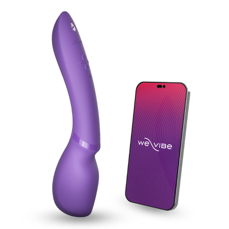 We-Vibe We‑Vibe Wand 2 Cordless Wand Vibrator — Purple - WE3124