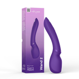 We-Vibe We‑Vibe Wand 2 Cordless Wand Vibrator — Purple - WE3124