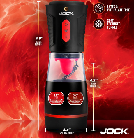 Curve Toys Sucking, Licking and Vibrating Masturbator - CN1026