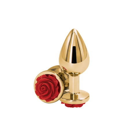 nsnovelties Rear Assets Medium Anal Plug — Red - NSN-0965-26