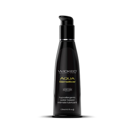 Wicked Aqua Sensitive Personal Lubricant, 4 oz - WS-90204