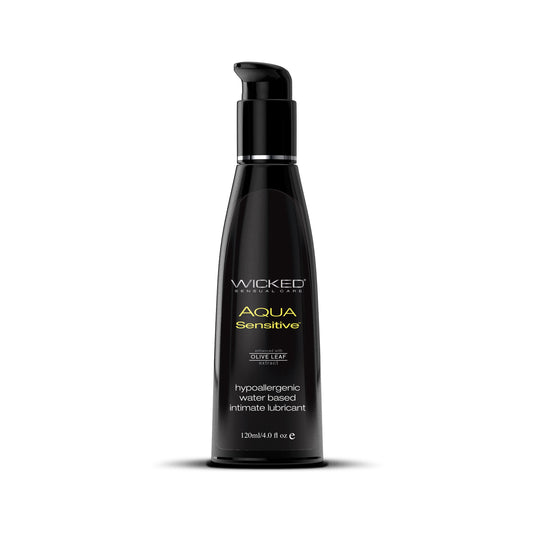 Wicked Aqua Sensitive Personal Lubricant, 4 oz - WS-90204