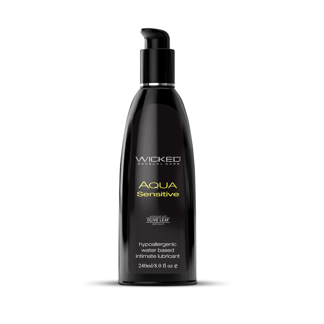Wicked Aqua Sensitive Personal Lubricant — 8 oz - WS-90208