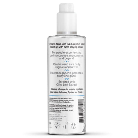 Wicked Simply Timeless Aqua Jelle Water-Based Lubricant — 4 oz - WS-91305