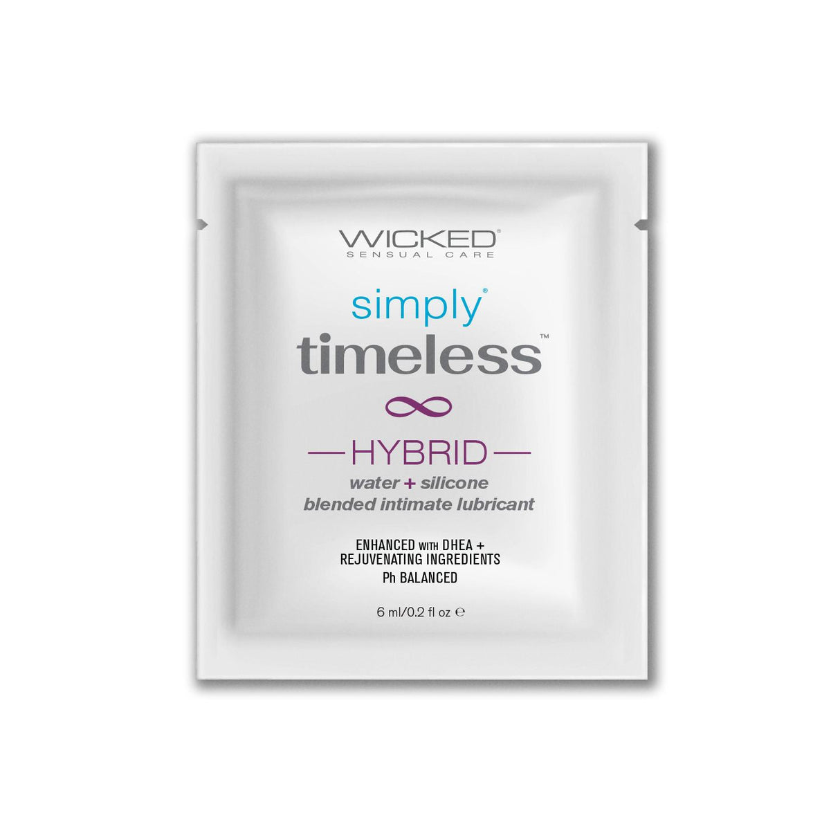 Wicked Simply Timeless Hybrid Lubricant Sachet, 6 ml - WK850