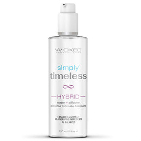 Wicked Simply Timeless Hybrid Personal Lubricant — 4 oz - WS-91314
